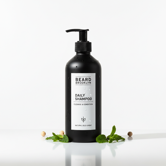 Beard Shampoo bottle